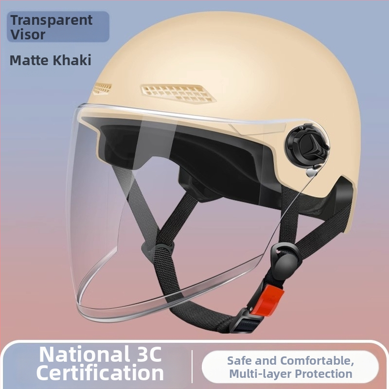HALF HELMET ABS pentru vehicul electric, certificat 3C, pentru naveta urbană