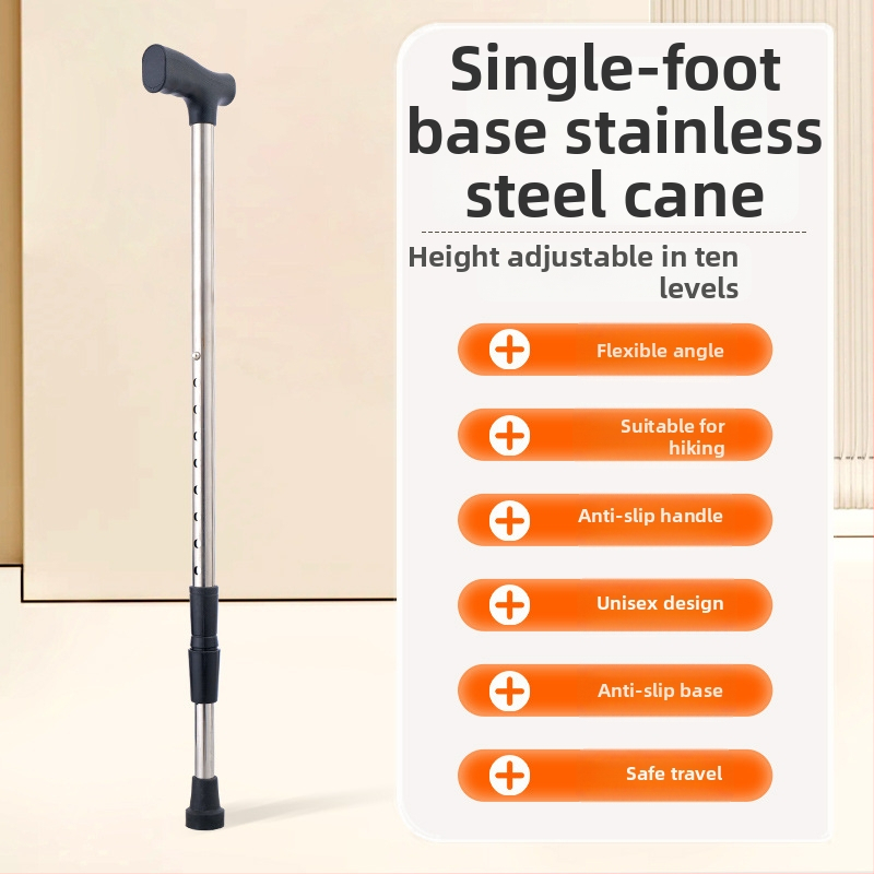 Trekingová palica z hliníkovej zliatiny, varianty: jednonožná, trojnožná a štvornožná