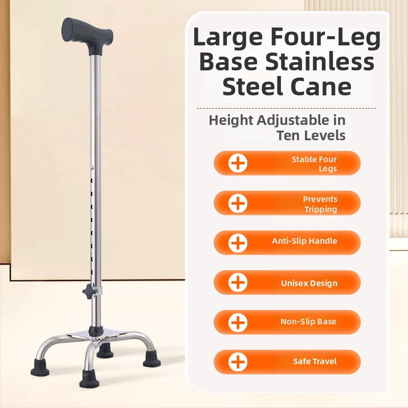 Trekingová palica z hliníkovej zliatiny, varianty: jednonožná, trojnožná a štvornožná