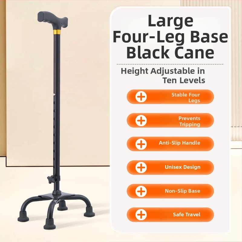 Trekingová palica z hliníkovej zliatiny, varianty: jednonožná, trojnožná a štvornožná