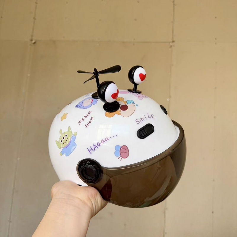 Cască pentru copii, tip semicască, pentru vehicule electrice, utilizare în patru sezoane, material PP, certificat GB811-2022B, pentru off-road