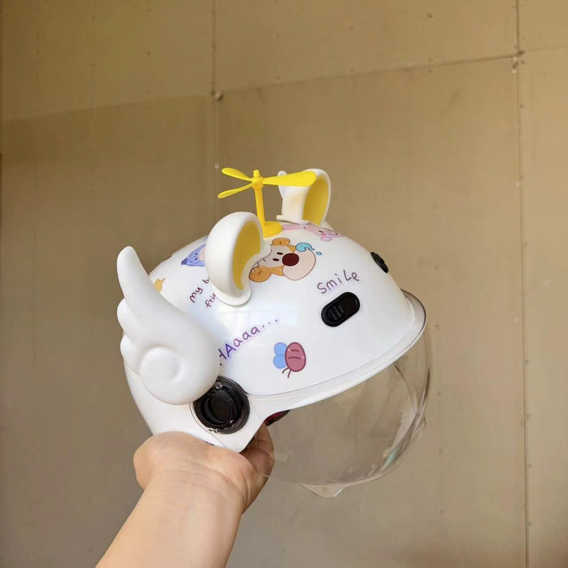 Cască pentru copii, tip semicască, pentru vehicule electrice, utilizare în patru sezoane, material PP, certificat GB811-2022B, pentru off-road