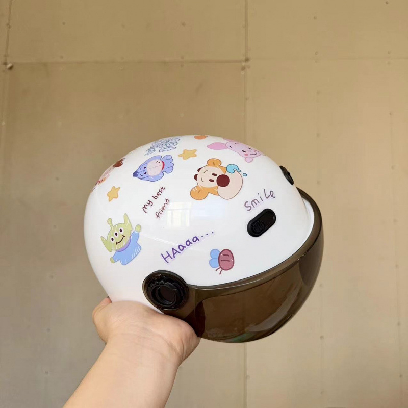 Cască pentru copii, tip semicască, pentru vehicule electrice, utilizare în patru sezoane, material PP, certificat GB811-2022B, pentru off-road