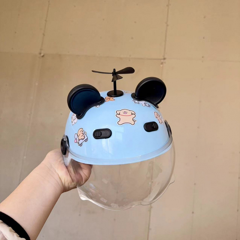 Cască pentru copii, tip semicască, pentru vehicule electrice, utilizare în patru sezoane, material PP, certificat GB811-2022B, pentru off-road
