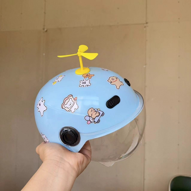 Cască pentru copii, tip semicască, pentru vehicule electrice, utilizare în patru sezoane, material PP, certificat GB811-2022B, pentru off-road