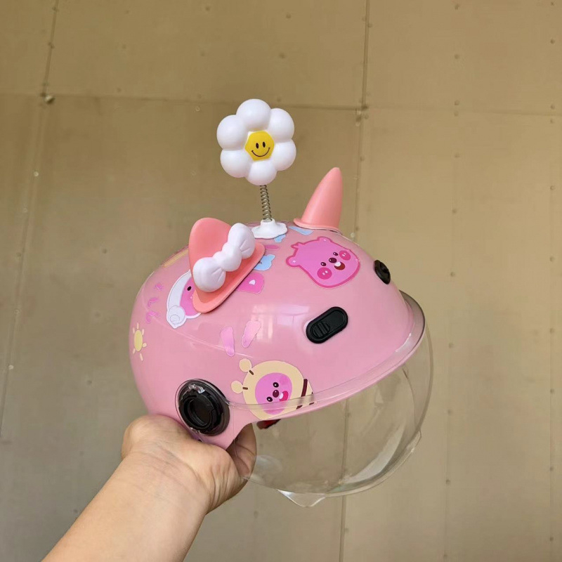 Cască pentru copii, tip semicască, pentru vehicule electrice, utilizare în patru sezoane, material PP, certificat GB811-2022B, pentru off-road