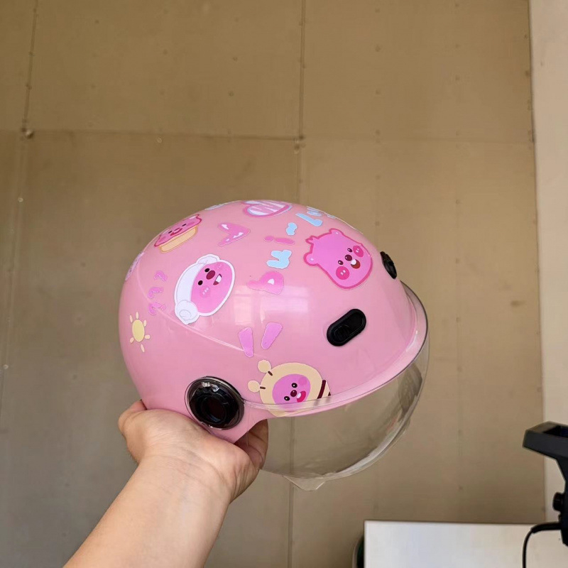 Cască pentru copii, tip semicască, pentru vehicule electrice, utilizare în patru sezoane, material PP, certificat GB811-2022B, pentru off-road