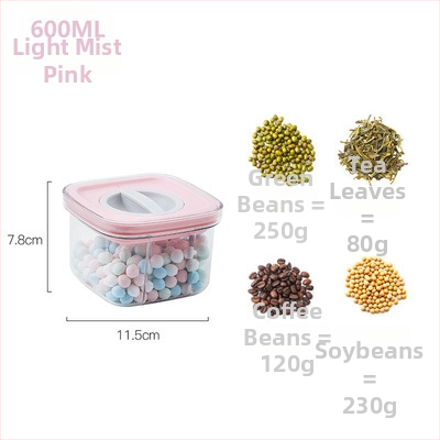 Uždaros PET laikymo talpykla su dangteliu, stačiakrio formos, 1–2 L