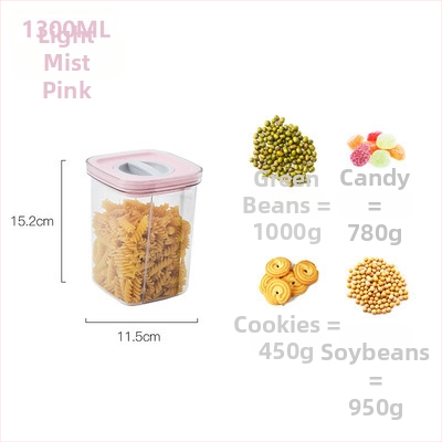 Uždaros PET laikymo talpykla su dangteliu, stačiakrio formos, 1–2 L