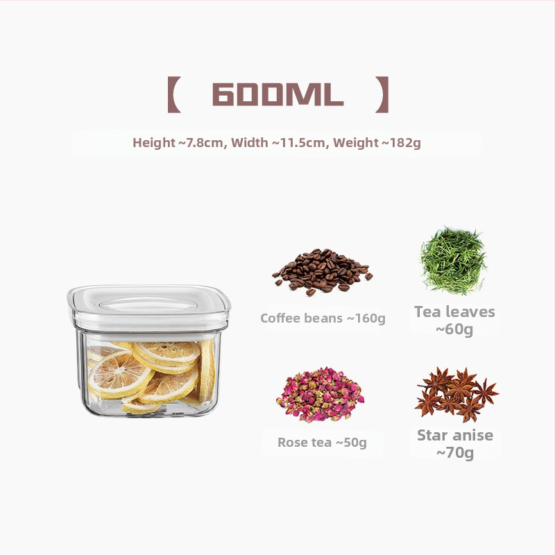 Uždaros PET laikymo talpykla su dangteliu, stačiakrio formos, 1–2 L