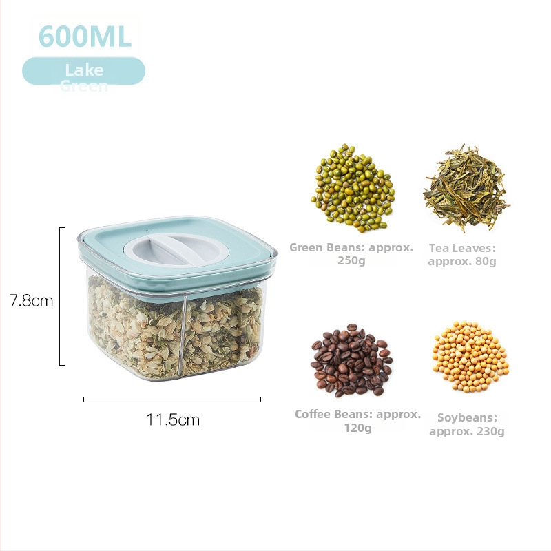 Uždaros PET laikymo talpykla su dangteliu, stačiakrio formos, 1–2 L