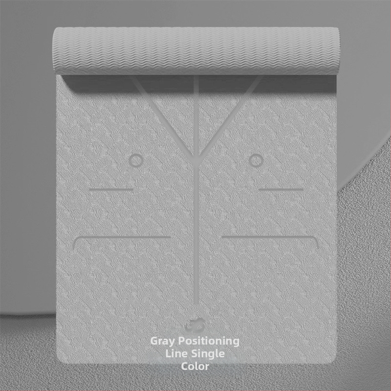 TPE joogamat, 6 mm paksus, 650 g kaal