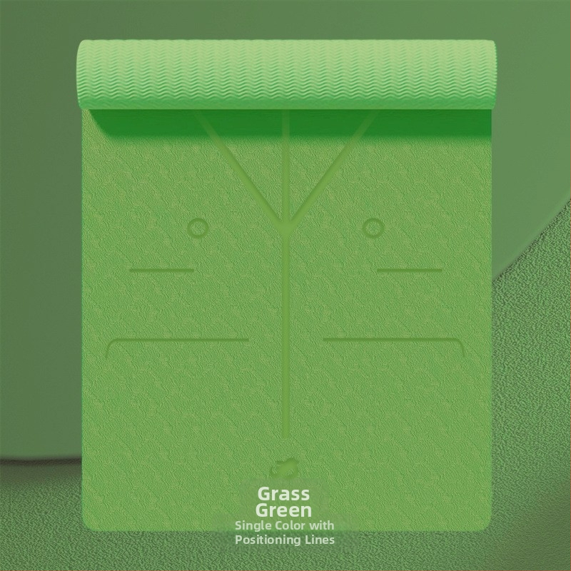 TPE joogamat, 6 mm paksus, 650 g kaal