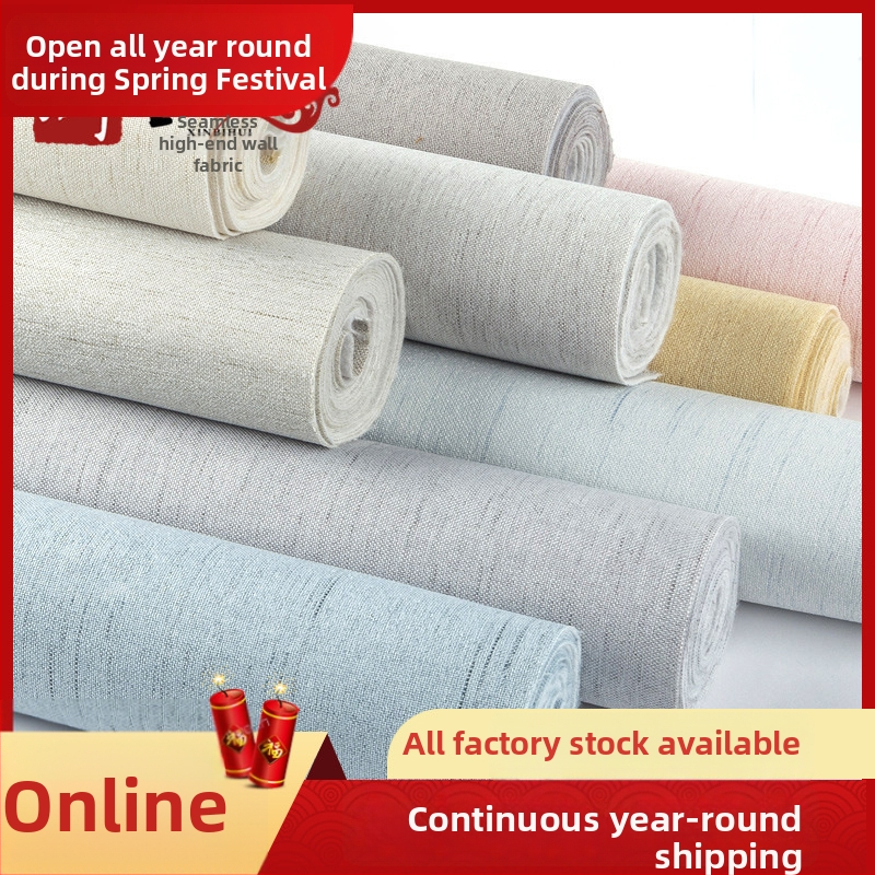 Laneni zidni prekrivač za dnevni boravak i spavaću sobu, sastav: lan/netkani, materijal: lan, stil: moderni jednostavni