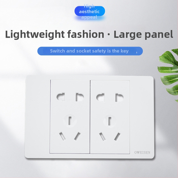 OWEISEN 118-tipa sienas kontaktu panelis, konfigurācijas 10/15/20 caurumiem, 3C sertifikāts, spriegums 50–440 V