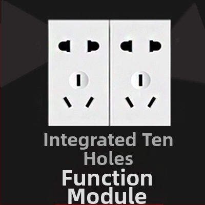 OWEISEN 118-tipa sienas kontaktu panelis, konfigurācijas 10/15/20 caurumiem, 3C sertifikāts, spriegums 50–440 V