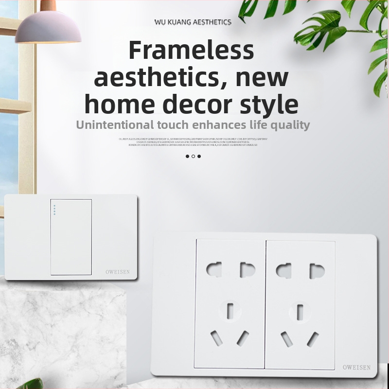 OWEISEN 118 tipo sieninis kištukinių lizdų skydelis, 10/15/20 skylės konfigūracijos, 3C sertifikatas, įtampa 50–440 V