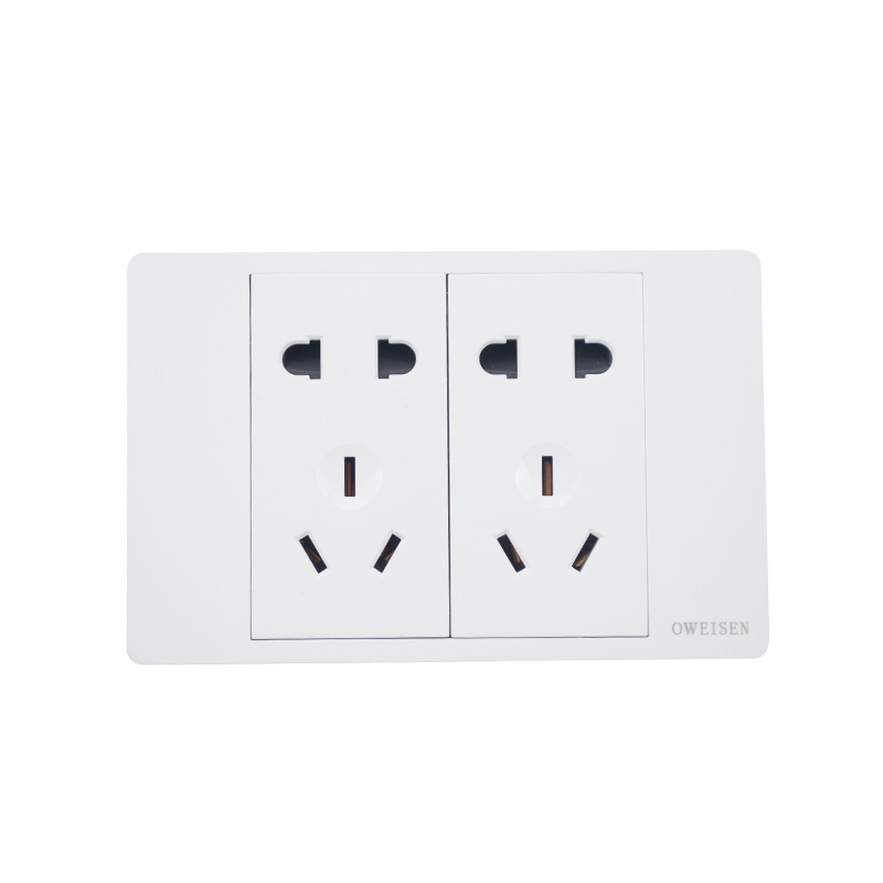 OWEISEN 118-tipni zidni panel utičnica, konfiguracije 10/15/20 rupa, 3C certifikat, napon 50–440 V