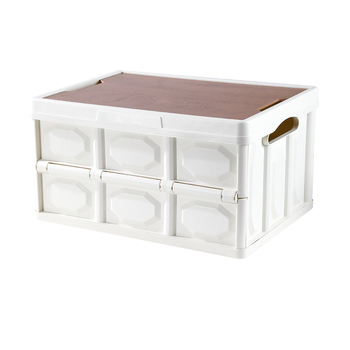 Sklopiva kutija za kampiranje – organizator prtljažnika automobila, PP plastika, kapacitet 20–30 L, sklopiva, prijenosna