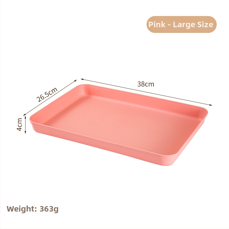 PP kvadratna pladnja – moderni minimalistički stil, nije prikladna za mikrovalnu pećnicu, mogućnost prilagodbe logom