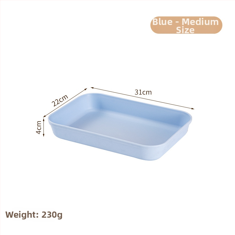 PP kvadratna pladnja – moderni minimalistički stil, nije prikladna za mikrovalnu pećnicu, mogućnost prilagodbe logom