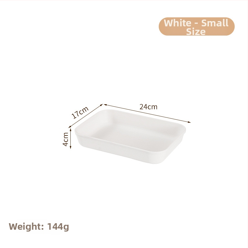 PP kvadratna pladnja – moderni minimalistički stil, nije prikladna za mikrovalnu pećnicu, mogućnost prilagodbe logom