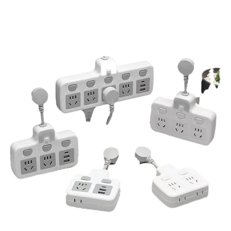 Hongting maitinimo juosta su kabeliu, 10A, 220-250V, 2500W, PVC korpusas, jungtis