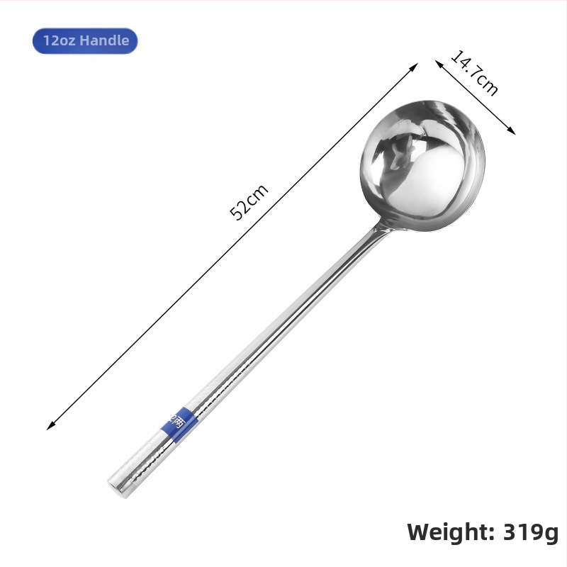 Nerezová lyžica na varenie s rukoväťou zo dreva alebo z nehrdzavejúcej ocele – protišmyková, moderný minimalistický štýl