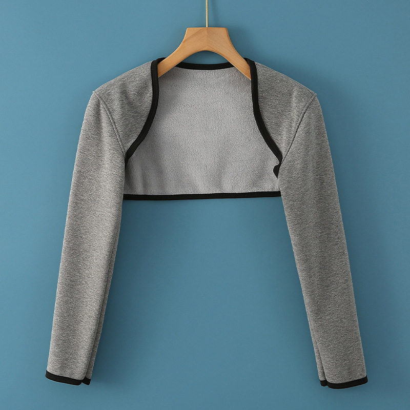 Fliisiga vooderdatud õlanuki padi, paks, puuvillane, soe täiskasvanutele