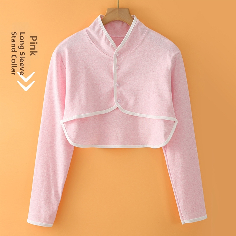 Pärast sünnitust õla padjad – 100% puuvill, õhukesed, kuivad ja hingavad, sobivad uneks ja imetamiseks konditsioneeritud toas