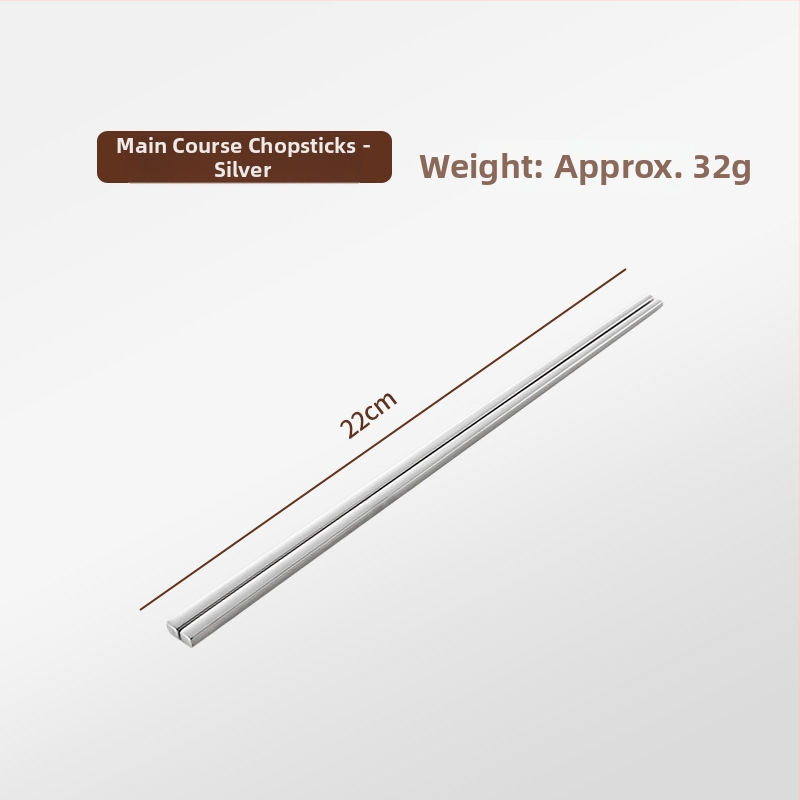 Thread Rabbit Sada nožov, vidličiek a lyžíc z 304 nerezovej ocele — zrkadlové leštenie, jednofarebný dizajn, moderný minimalistický štýl