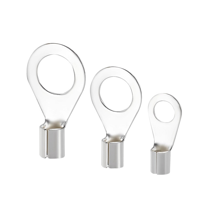 OT4-5 krimptterminālis apaļa kailā galva, O tips, atvērts deguns