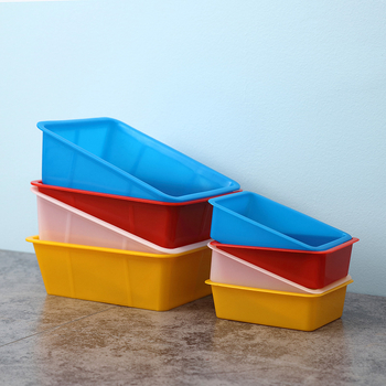 Kutija za pohranu za dom u kineskom stilu, 12 pretinaca, debeli PP plast, bez poklopca