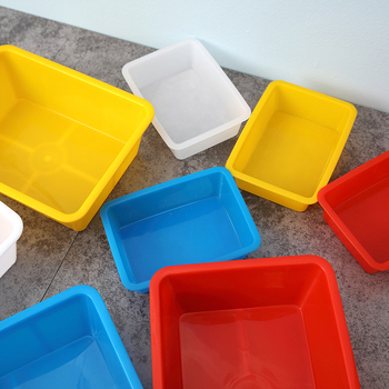 Kutija za pohranu za dom u kineskom stilu, 12 pretinaca, debeli PP plast, bez poklopca
