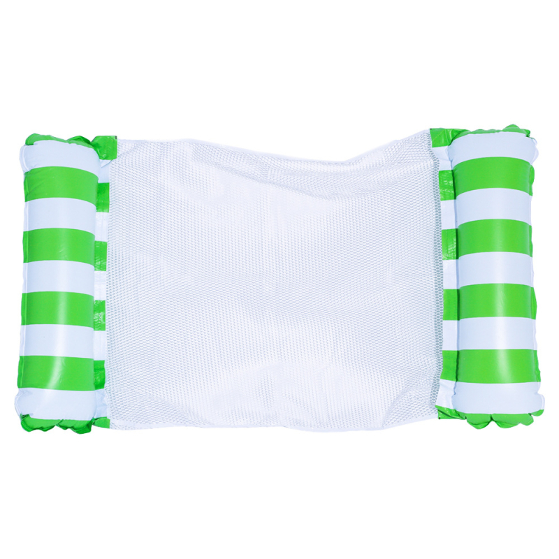 Infkelukeya φουσκωτός αιώρα με δίχτυ, πτυσσόμενη πλάτη, διπλής χρήσης ως επιπλέων καναπές/κρεβάτι για θαλάσσια διασκέδαση, φιλικό προς το περιβάλλον PVC