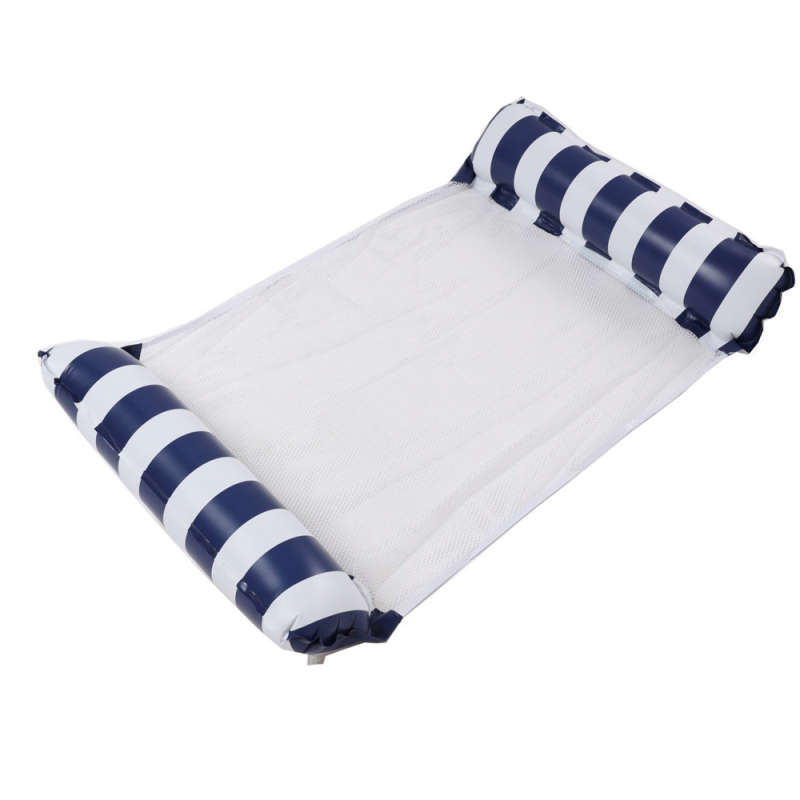 Infkelukeya φουσκωτός αιώρα με δίχτυ, πτυσσόμενη πλάτη, διπλής χρήσης ως επιπλέων καναπές/κρεβάτι για θαλάσσια διασκέδαση, φιλικό προς το περιβάλλον PVC