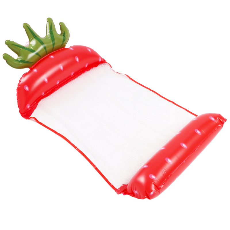 Infkelukeya φουσκωτός αιώρα με δίχτυ, πτυσσόμενη πλάτη, διπλής χρήσης ως επιπλέων καναπές/κρεβάτι για θαλάσσια διασκέδαση, φιλικό προς το περιβάλλον PVC