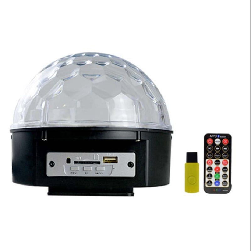 D5 LED villanó lámpa, 90–220 V, otthoni összejövetelekhez és karaokehoz