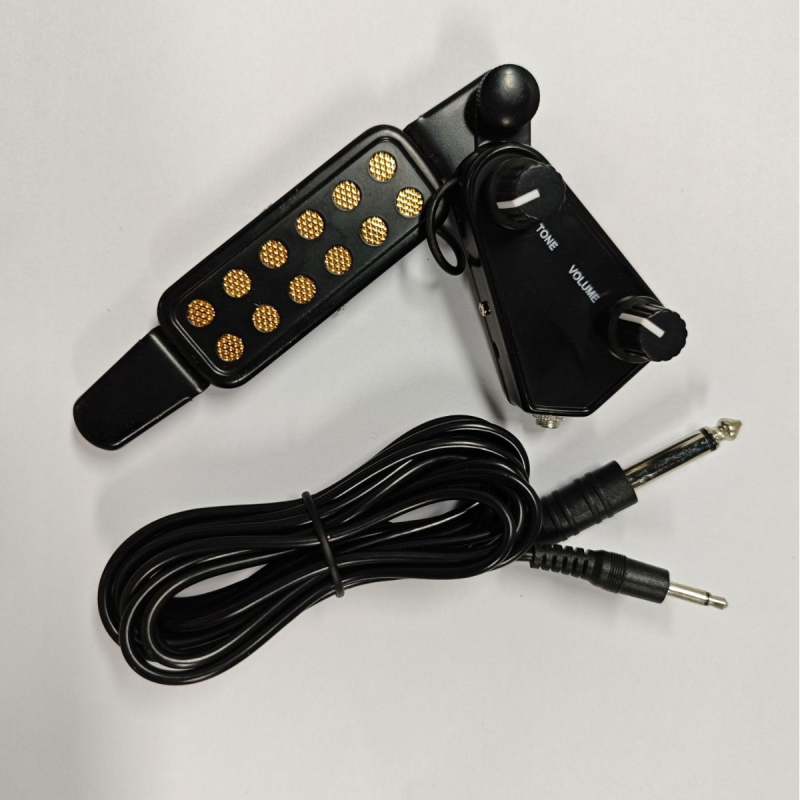 Пикап за звукова дупка с щипка GT-003 за електрически китари - AMOZO пластмасов