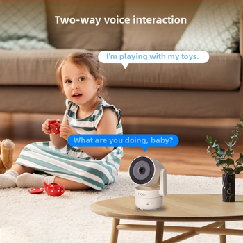 Inteligentná vnútorná PTZ bezpečnostná kamera, 4MP, WiFi, nočné videnie, detekcia pohybu (4MP, PTZ, WiFi, nočné videnie, detekcia pohybu)