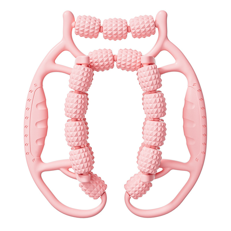 Guipaishi masáž na nohy s ABS valčekom a kruhovým klipom pre zoštíhlenie stehien a uvoľnenie svalov nôh — Joga doplnky