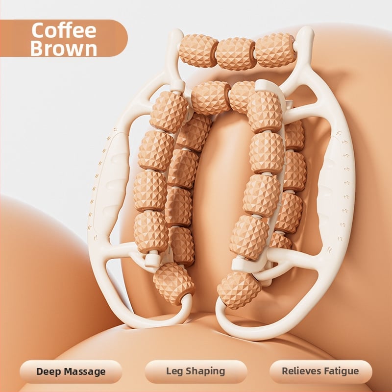 Guipaishi masáž na nohy s ABS valčekom a kruhovým klipom pre zoštíhlenie stehien a uvoľnenie svalov nôh — Joga doplnky