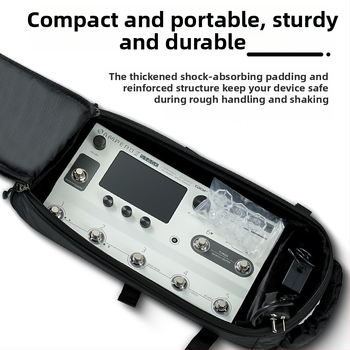 Чанта за педали Ampero II Stage One – Hotone, износоустойчива външна материя, модел Ampero II Stage One, пакет за ефектори