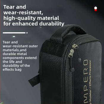 Чанта за педали Ampero II Stage One – Hotone, износоустойчива външна материя, модел Ampero II Stage One, пакет за ефектори