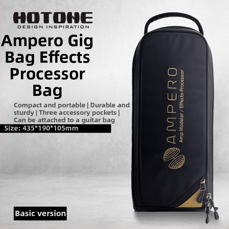 Чанта за педали Ampero II Stage One – Hotone, износоустойчива външна материя, модел Ampero II Stage One, пакет за ефектори