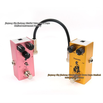 Gitāras efektu kabelis ar 6,35 mm savienotāju, viens kabelis, trokšņu samazināšana, PVC+ metāls, modelis 002