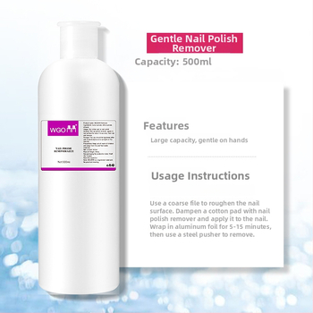 Gél na odstraňovanie laku na nechty s zmäkčovacím činidlom pre manikúru