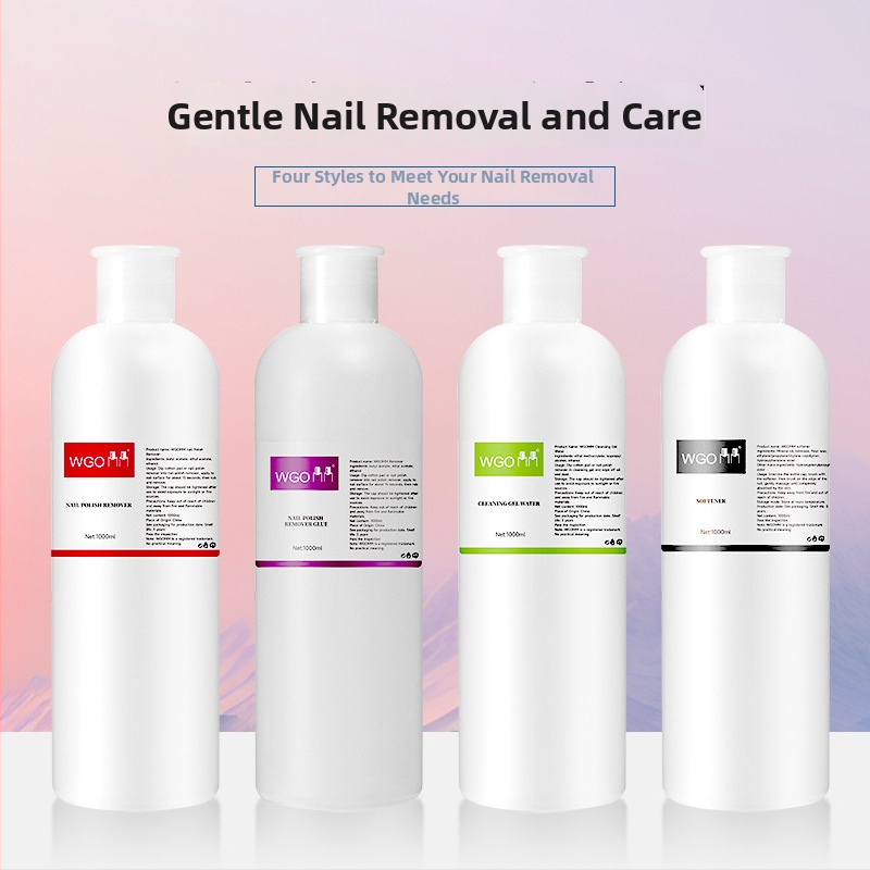 Gél na odstraňovanie laku na nechty s zmäkčovacím činidlom pre manikúru