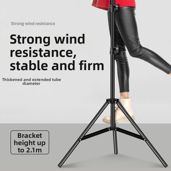 Statīvs ar lodes galvu, 3 sadaļas, slodze 2–5 kg, Dayleer Floor Stand