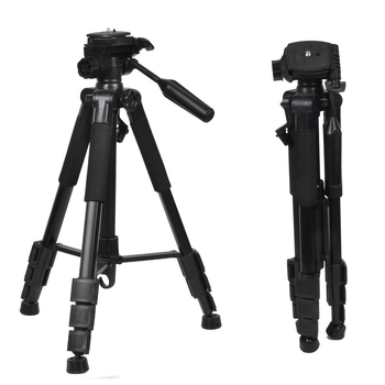 Τρίποδο για Sony SLR κάμερες με 3D γιμπάλ, αλουμινένιο κράμα, 4 τμήματα, πλάκα ταχείας απελευθέρωσης, φορτίο έως 6–10 kg